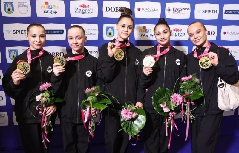 Анапчанка завоевала «золото» в составе сборной России на чемпионате Европы по спортивной гимнастике